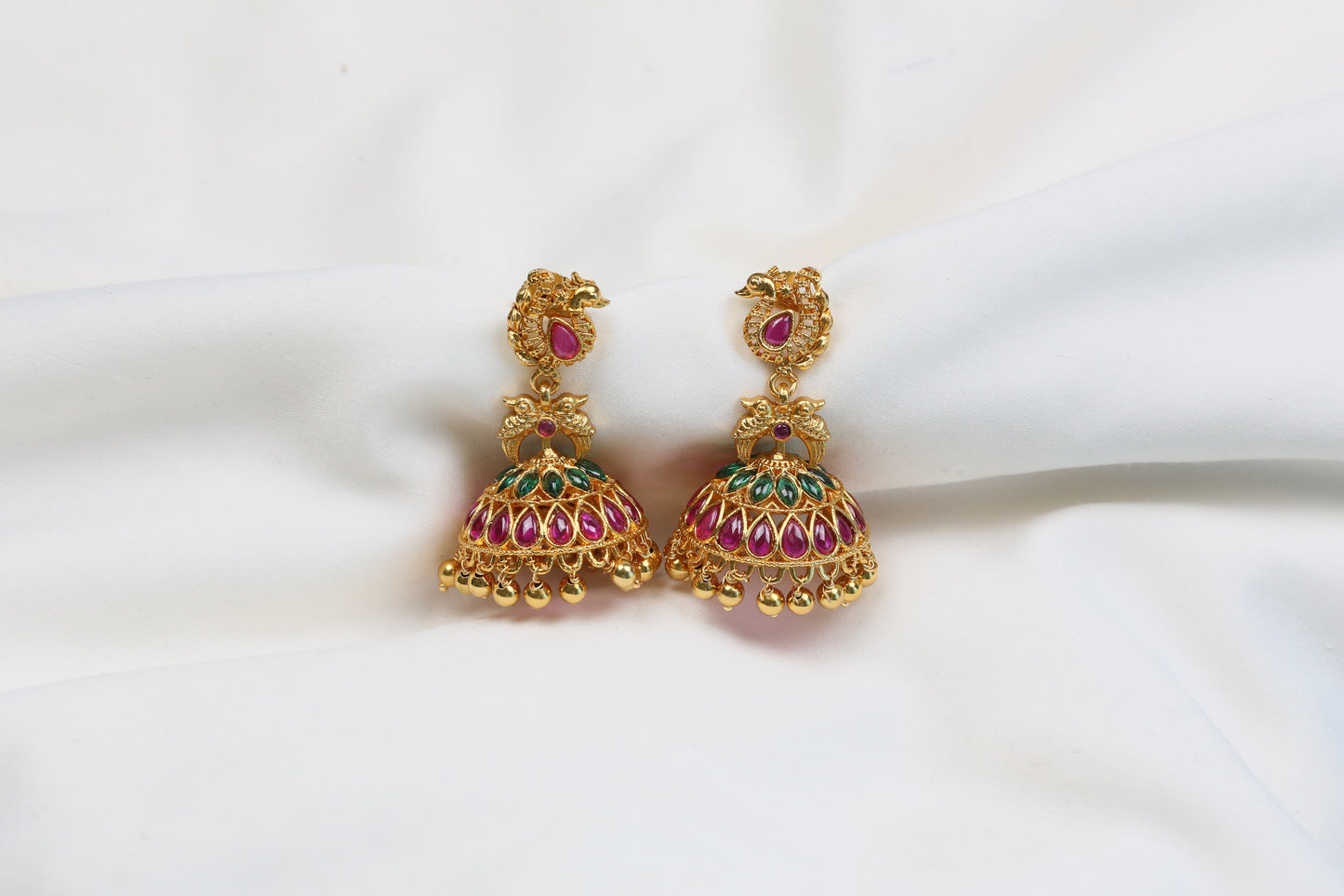 Sejal Temple Jhumka - Multi