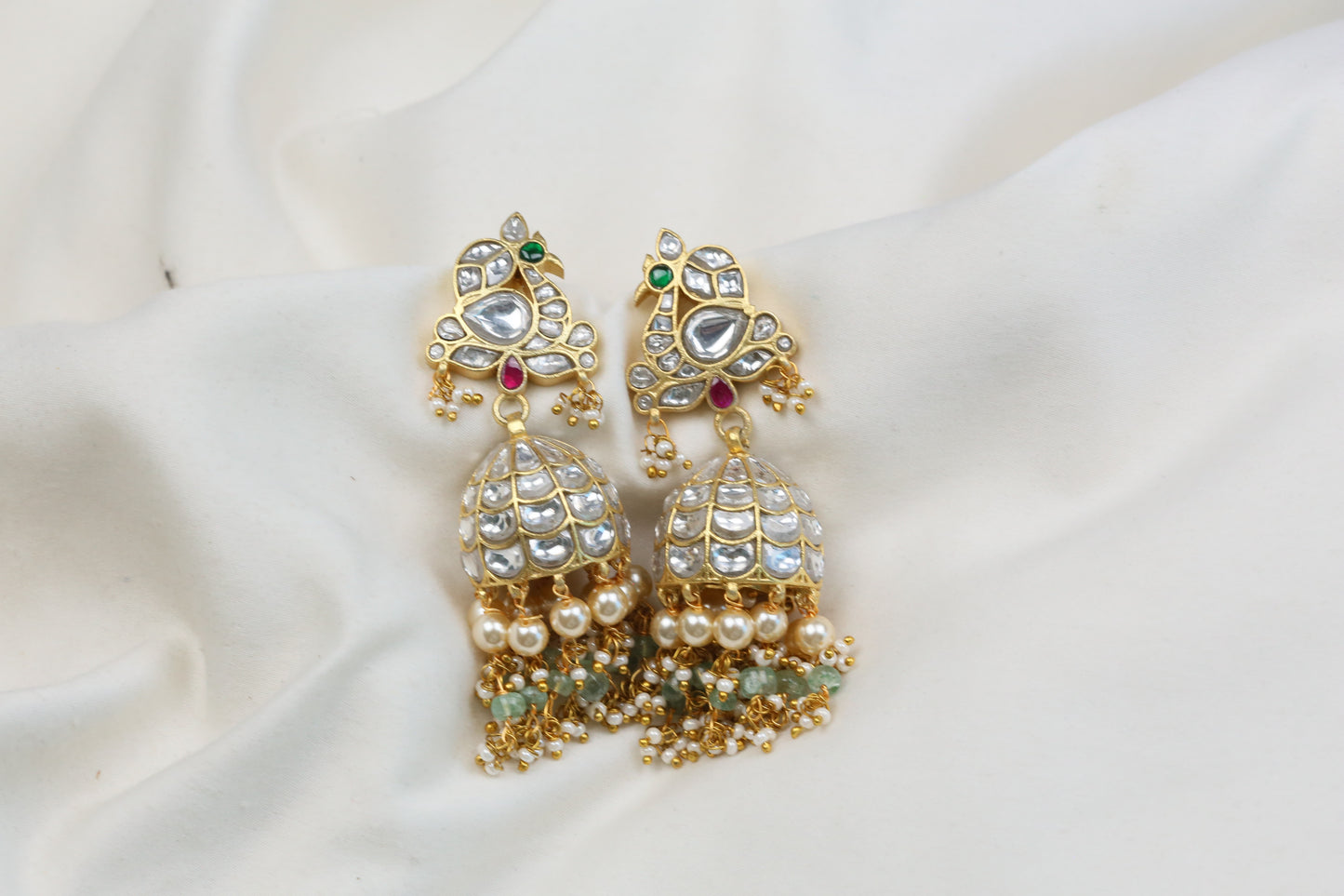 Maya Kundan Jadau Jhumka