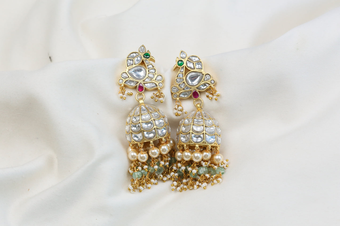 Maya Kundan Jadau Jhumka