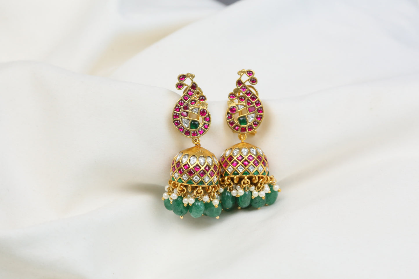 Jaanvi Kundan Jadau Jhumka