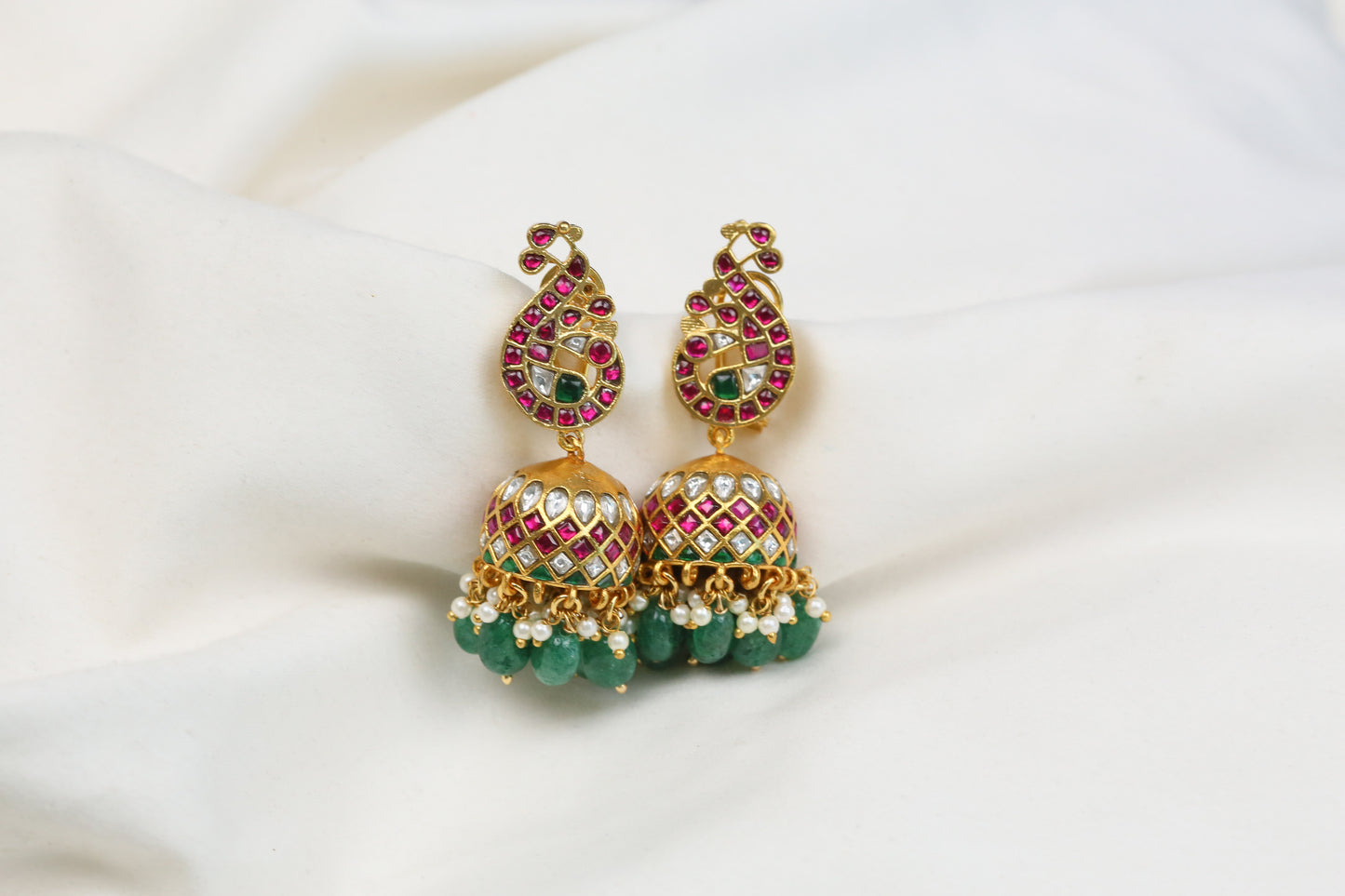 Jaanvi Kundan Jadau Jhumka