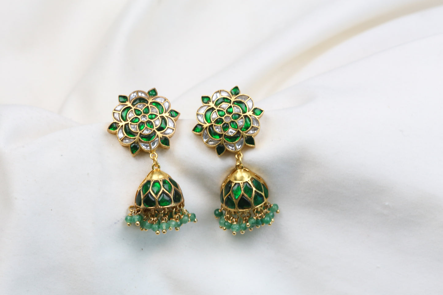 Siya Kundan Jadau Jhumka