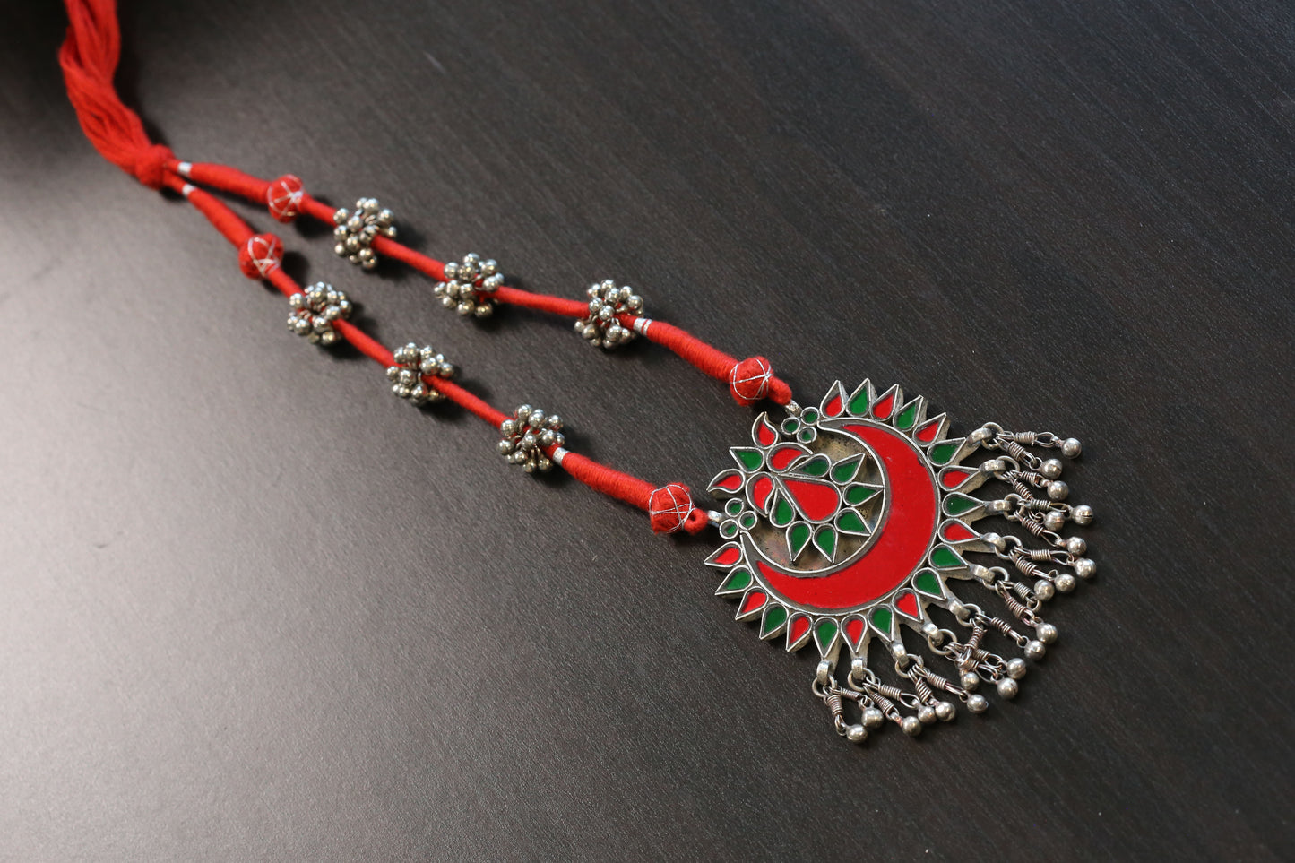 Real Glass Oxidized Necklac (T103-20)