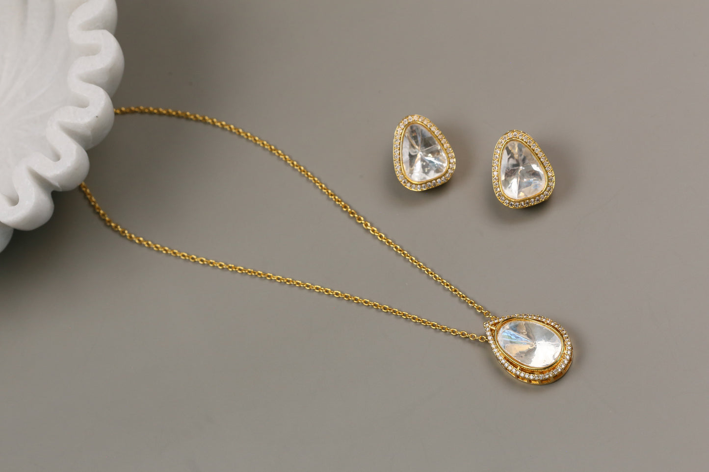 Dainty Big Polki Set (104-31)