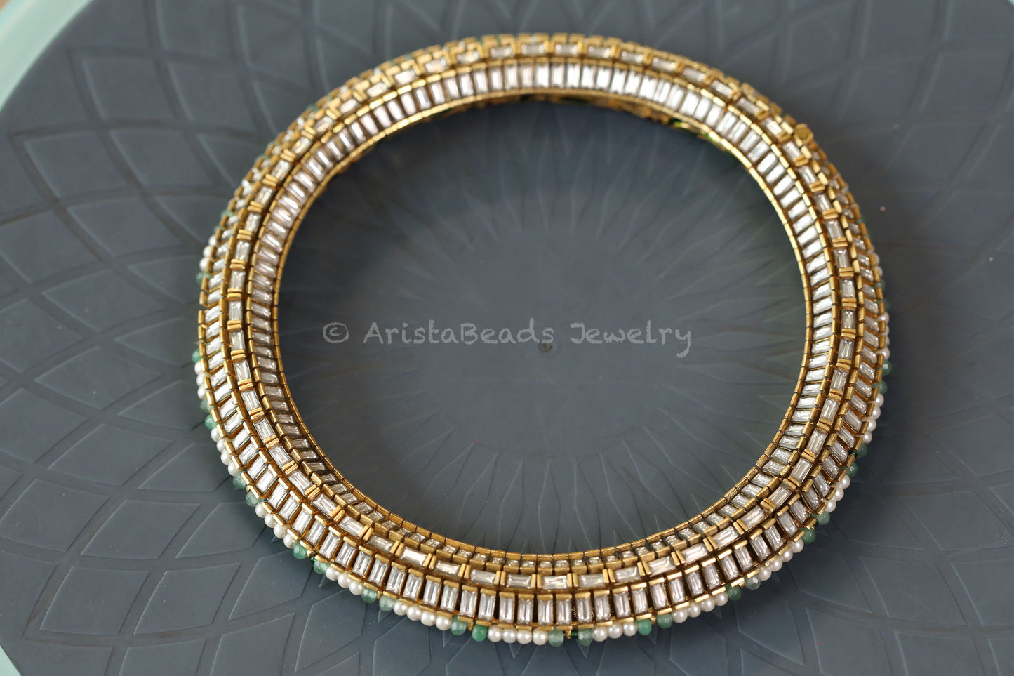 Jodha Jadau Kundan Hasli Set (102-54)