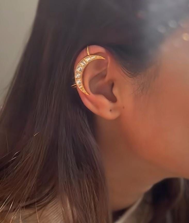 Bugadi Jadau Kundan Earcuff Set (101-94)