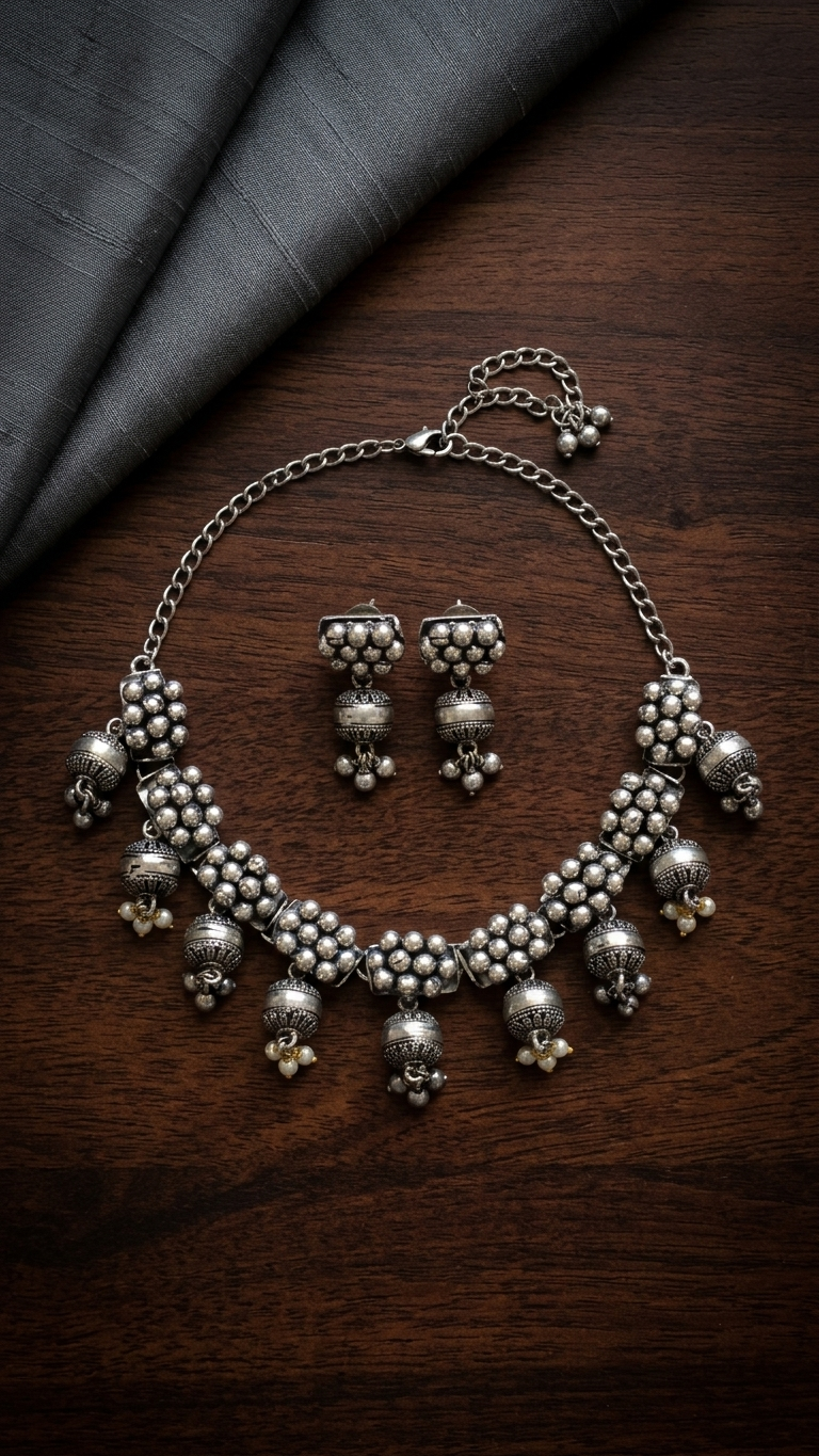 Rohini Ghoongru Necklace Set