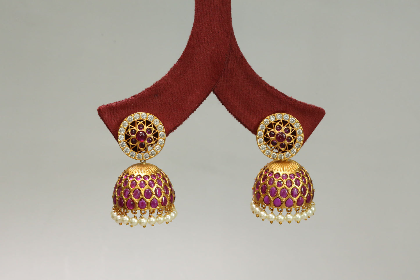 Suhasini Kemp Stones Jhumka