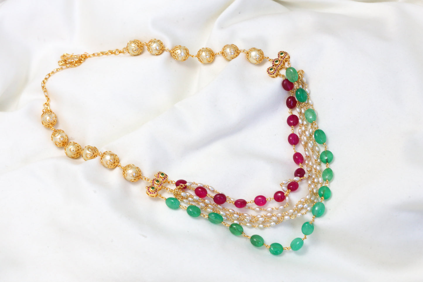 Beaded Mala Necklace (ABJ-M02)