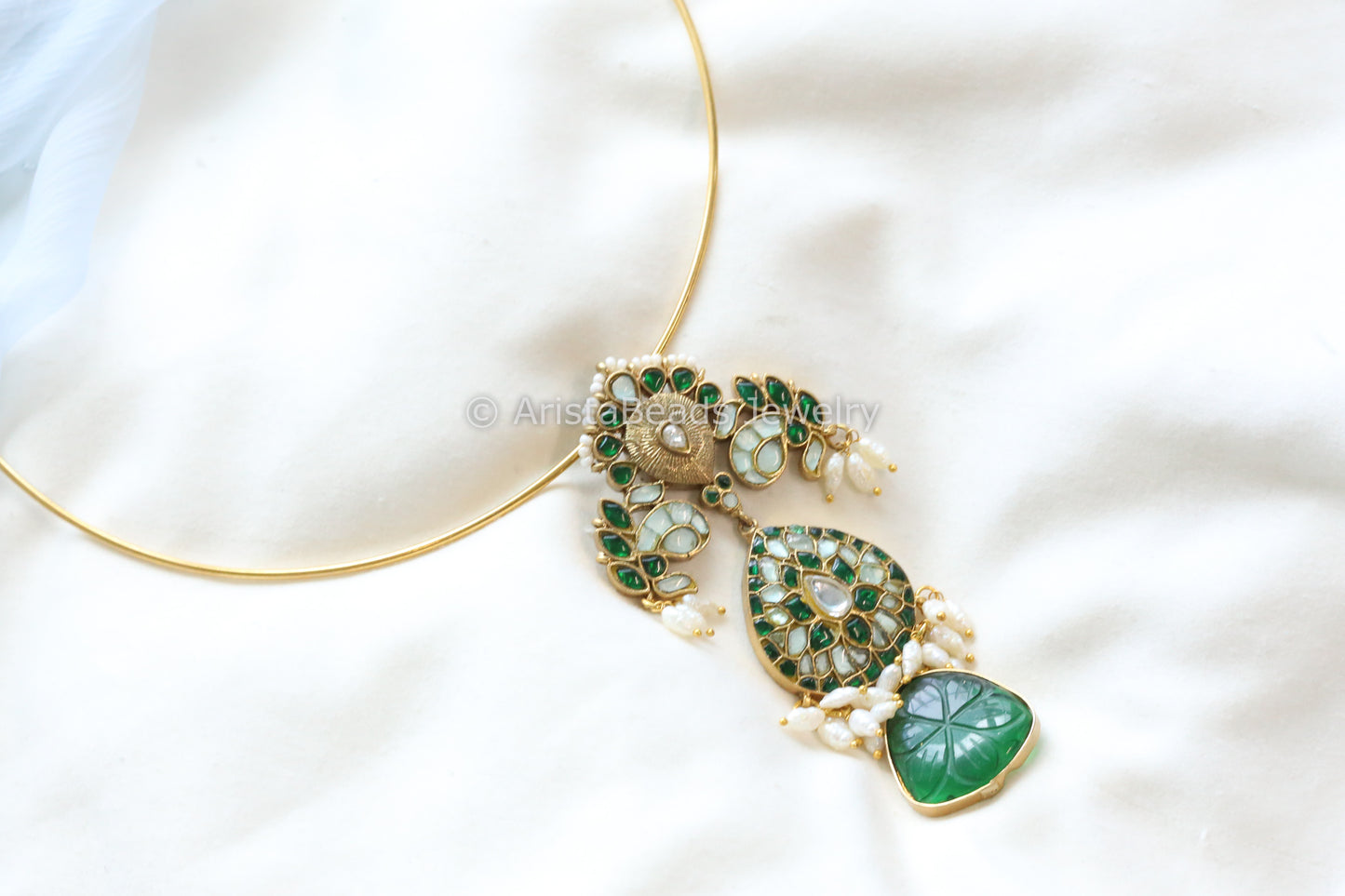 Sunehri Fusion Kundan Necklace (102-10)