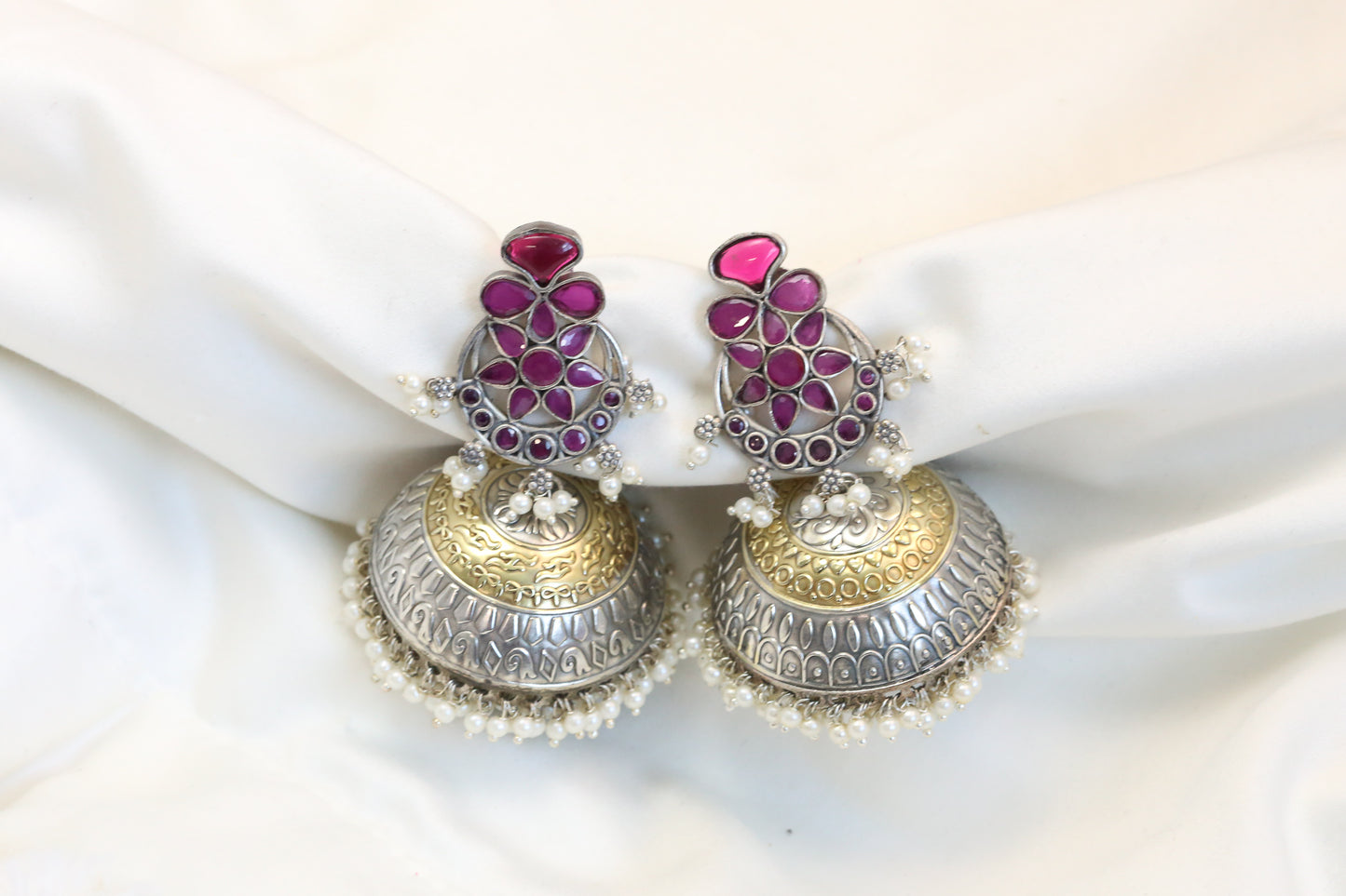 Dual Tone Jhumka - ABJO3 - 05