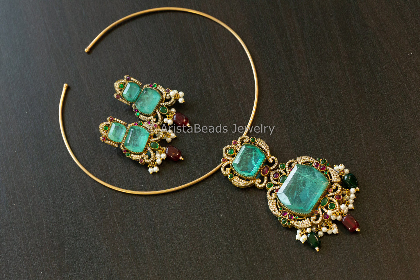 Aqua Doublet Hasli Set (102-67)