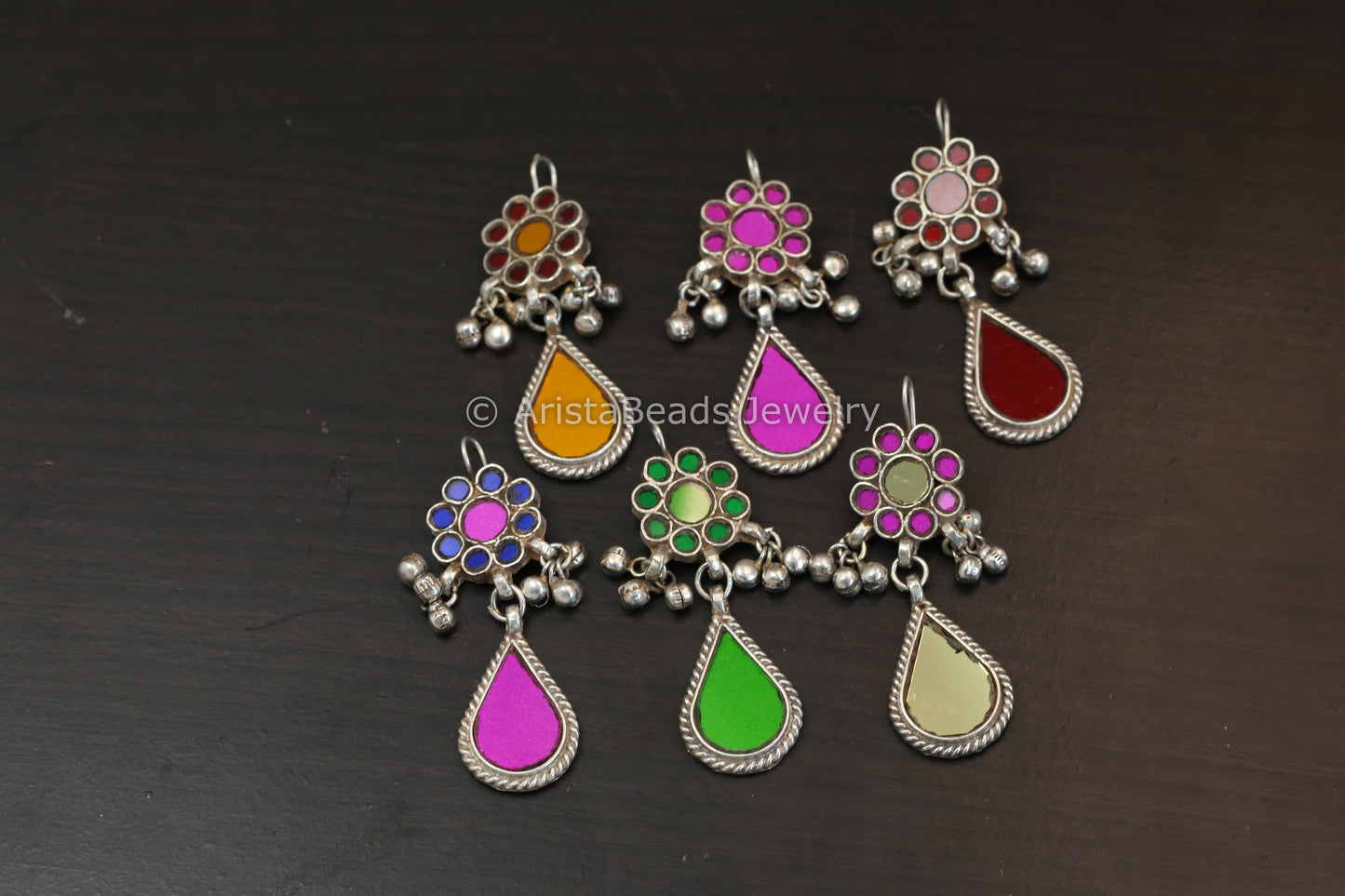 Alia Real Glass Earrings