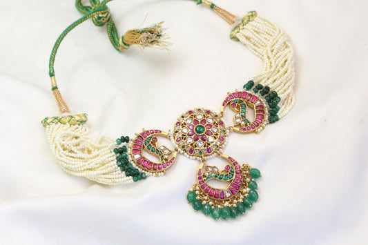 Jadau Kundan Choker Necklace (ABJ-N101-5)