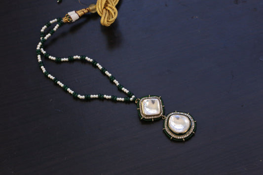 Handmade Big Polki Necklace - Style 5
