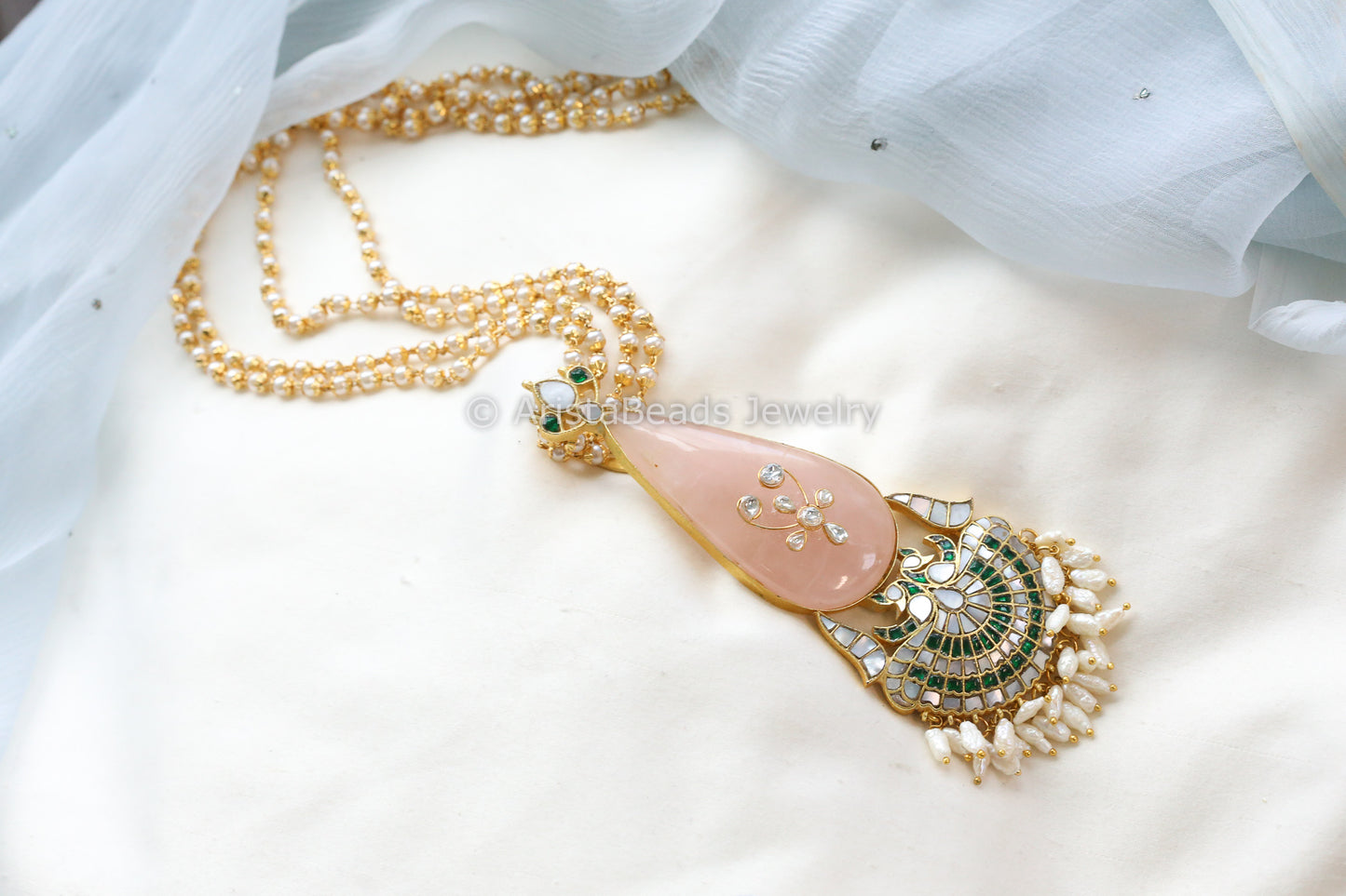 Sunehri Fusion Kundan Necklace (102-08)