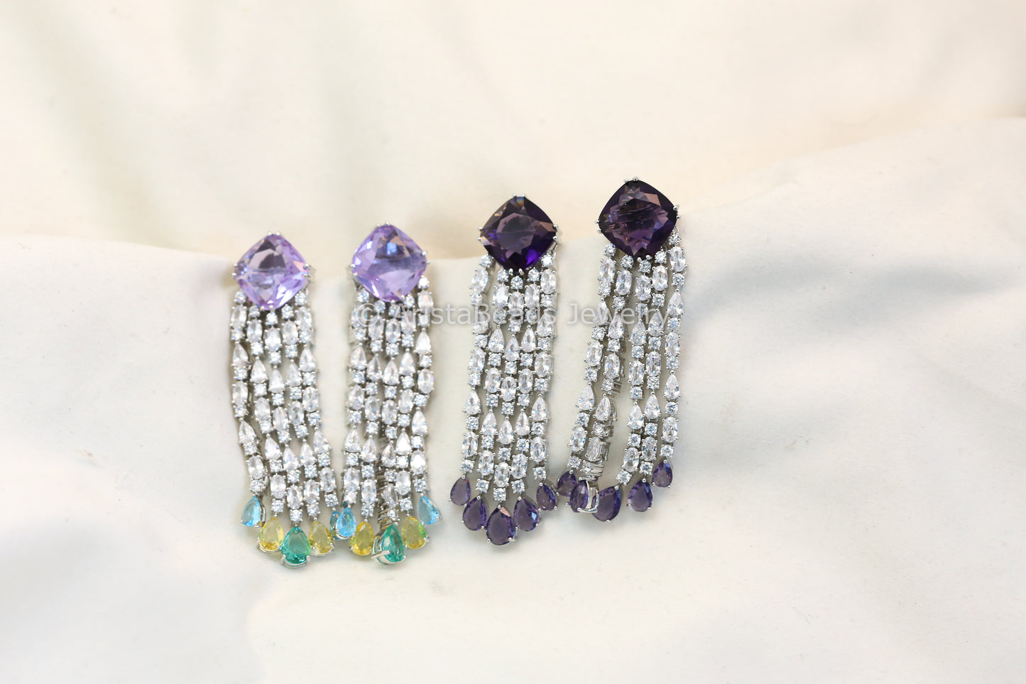 Premium Crystal & CZ Earrings (101-24)