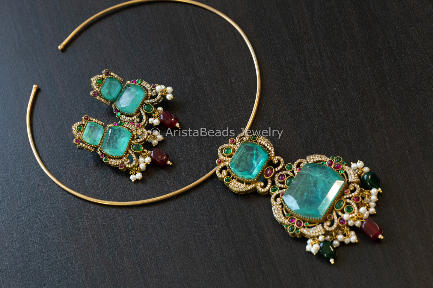 Aqua Doublet Hasli Set (102-67)