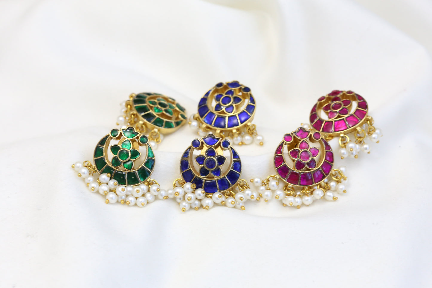 Chandra Chandbali Studs - ABJ101-6
