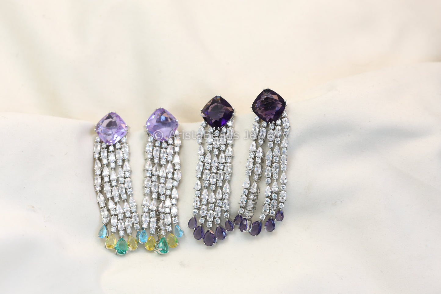 Premium Crystal & CZ Earrings (101-24)