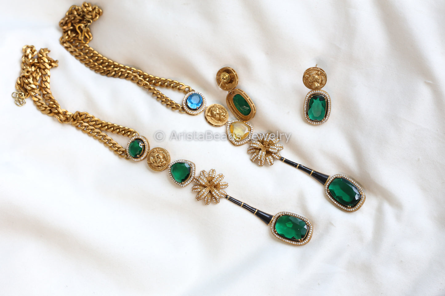 Kareena Doublet Necklace Set (ABJ-N101-54)