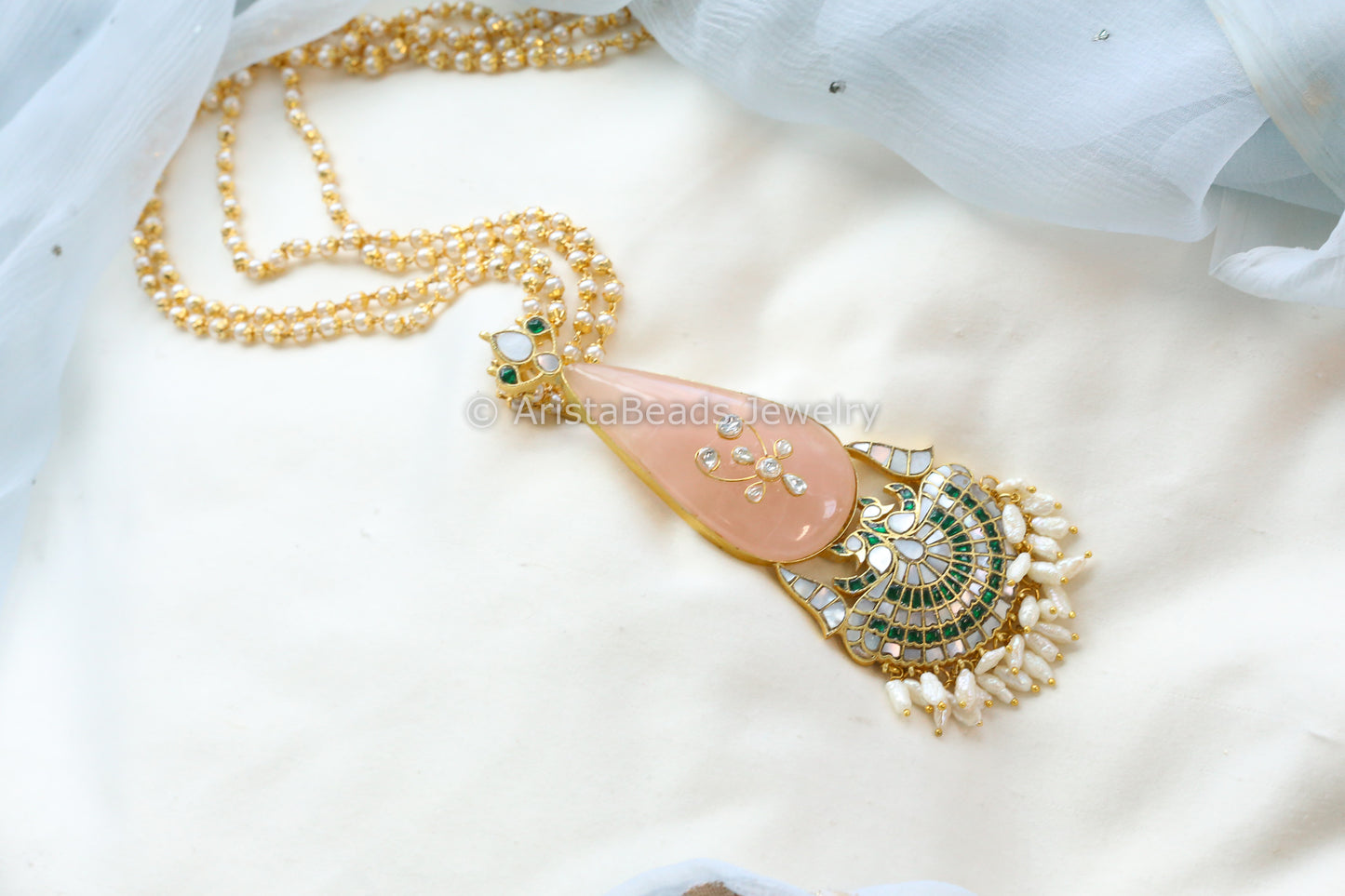 Sunehri Fusion Kundan Necklace (102-08)