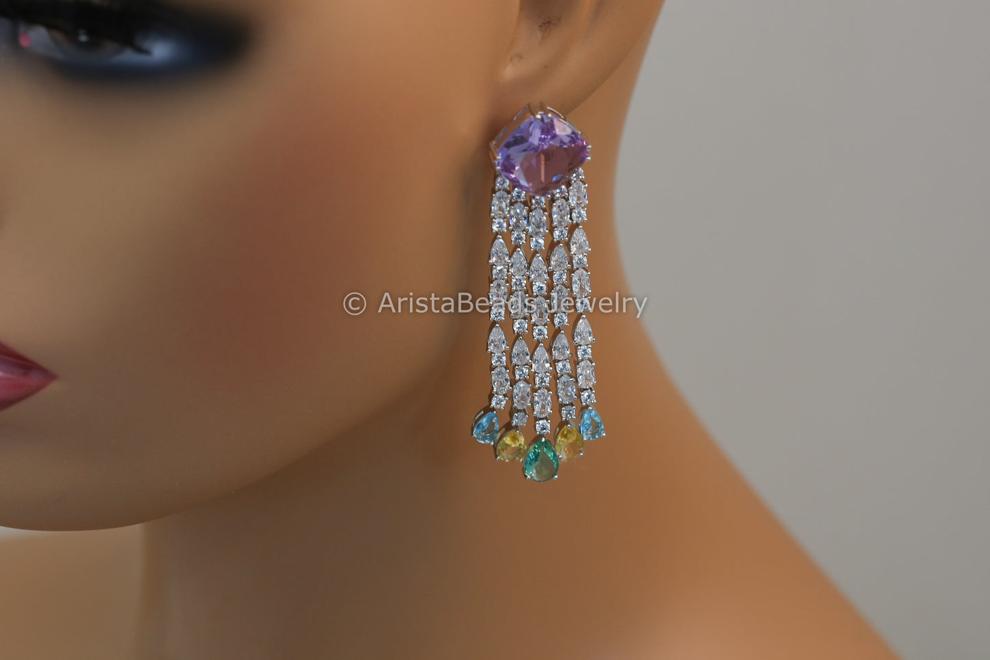 Premium Crystal & CZ Earrings (101-24)