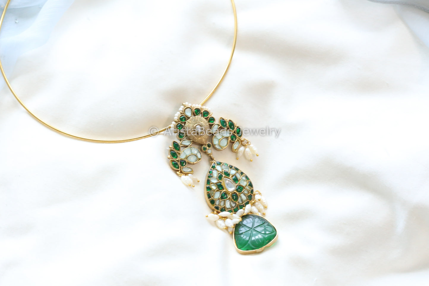 Sunehri Fusion Kundan Necklace (102-10)