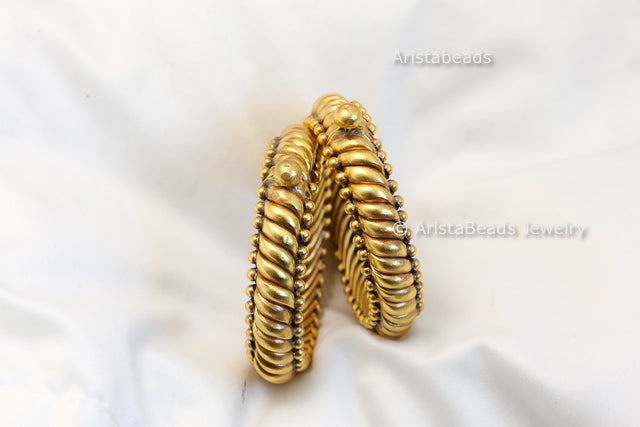 Openable 925 Sterling Silver Sutlara Bangle Set