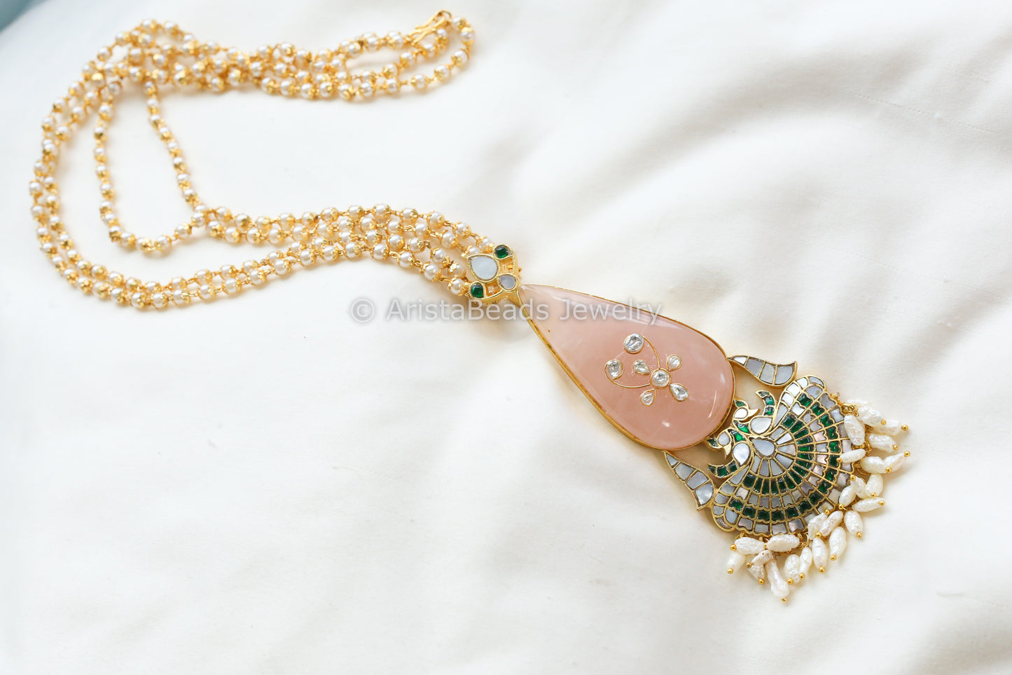 Sunehri Fusion Kundan Necklace (102-08)