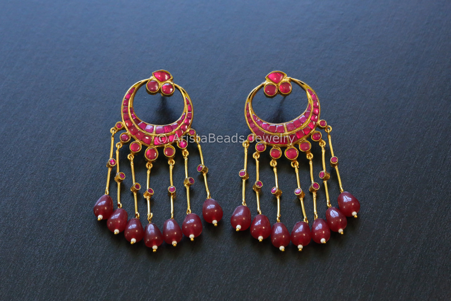 Designer Jadau Kundan Earrings (101-25)
