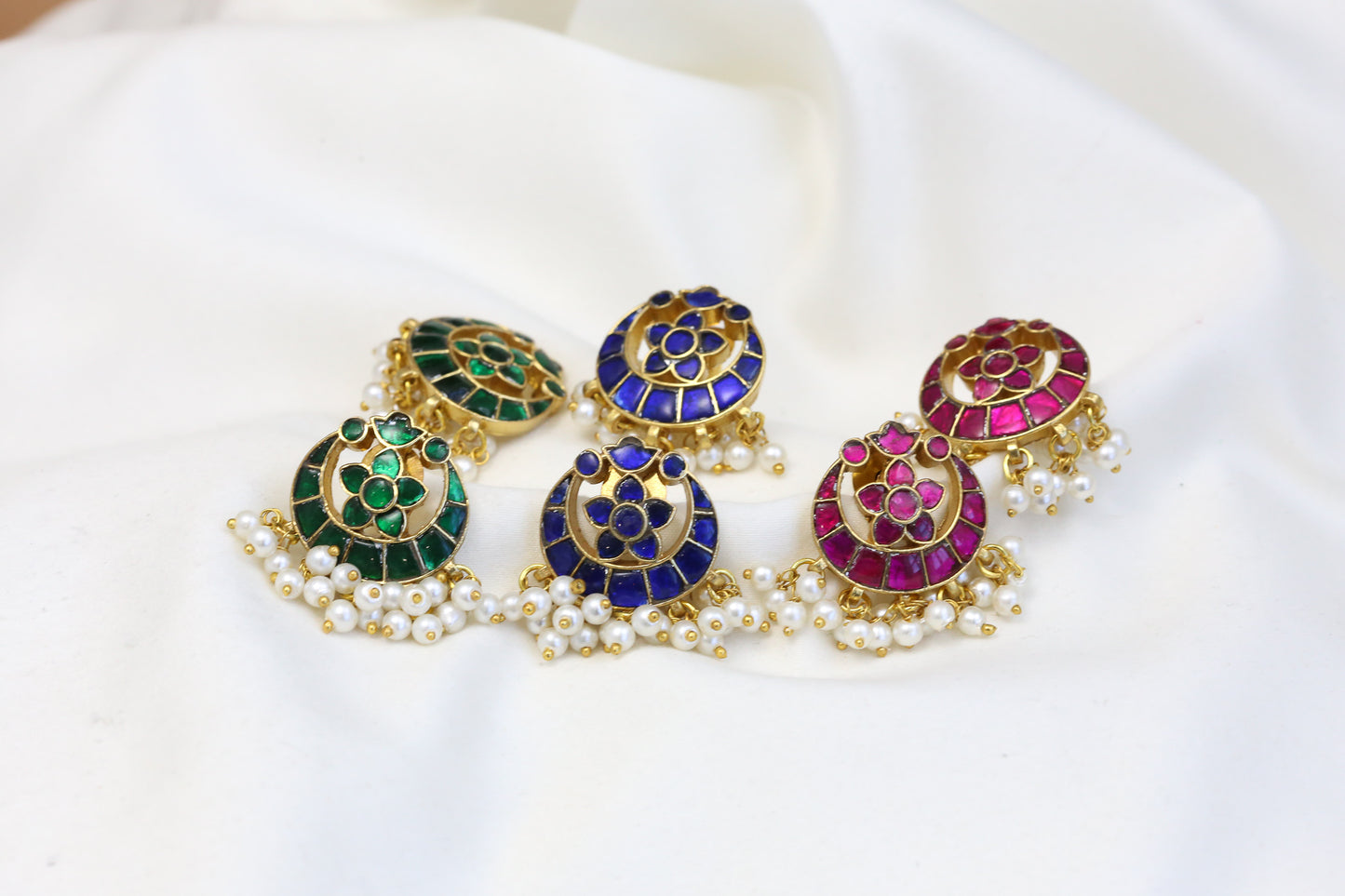 Chandra Chandbali Studs - ABJ101-6