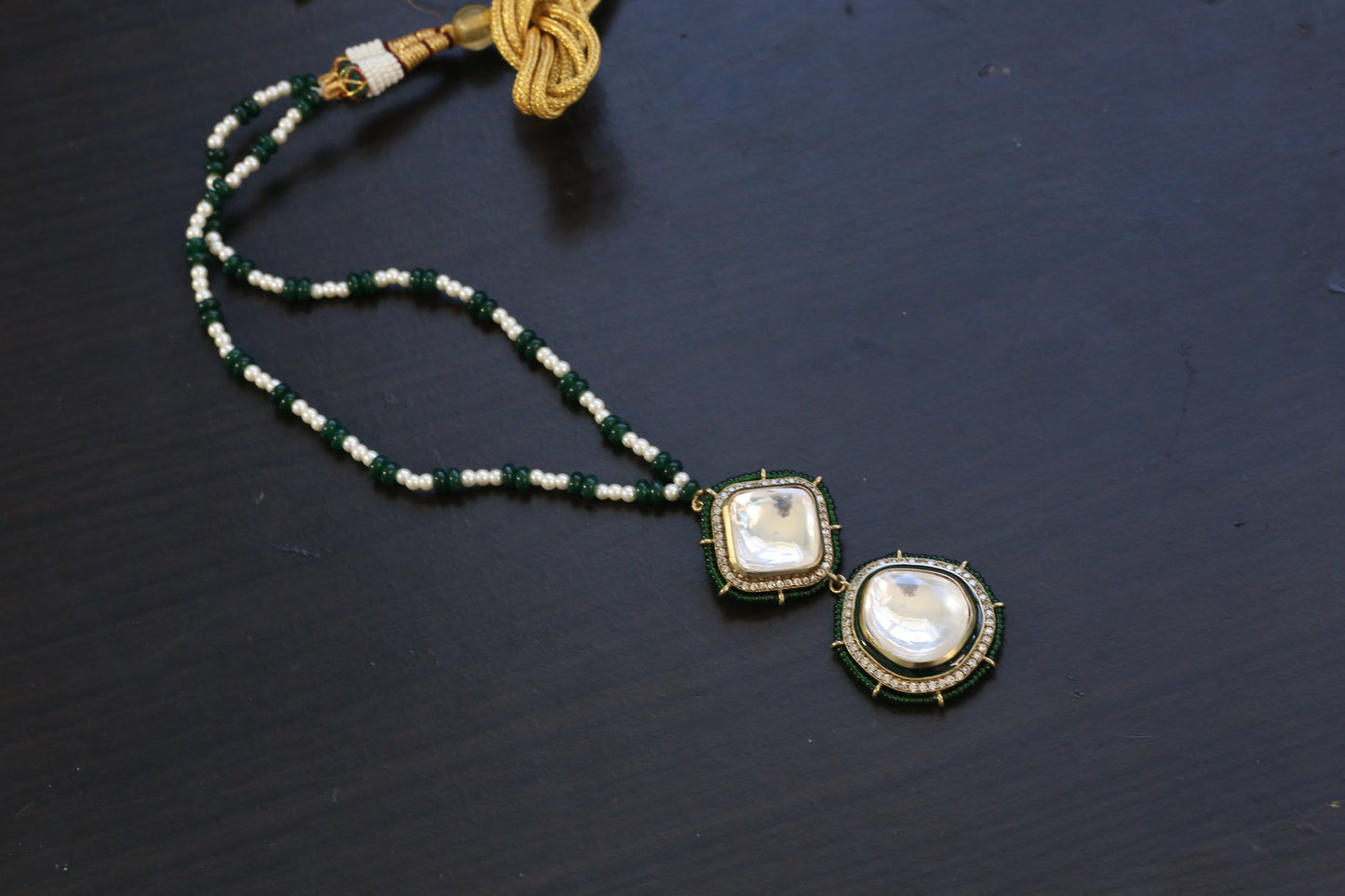 Handmade Big Polki Necklace - Style 5