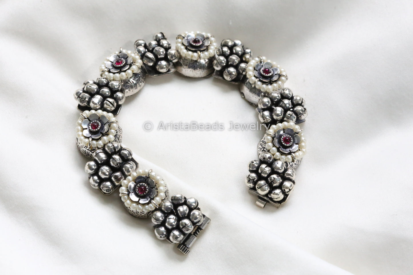 Silver Finish Flexible Bracelet (Openable)