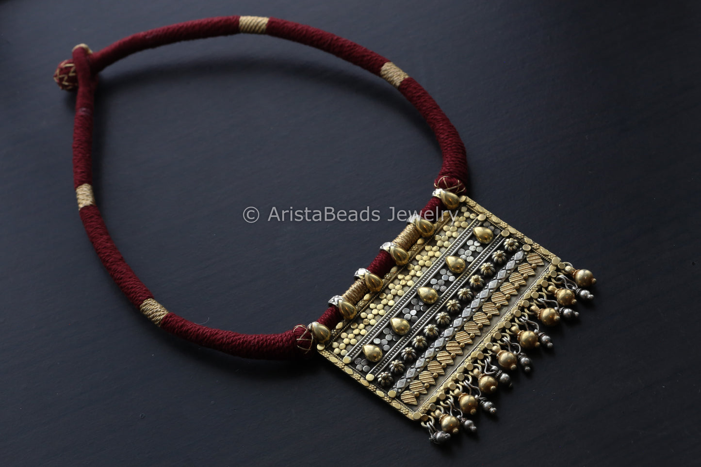 925 Sterling Silver Dual Tone Necklace