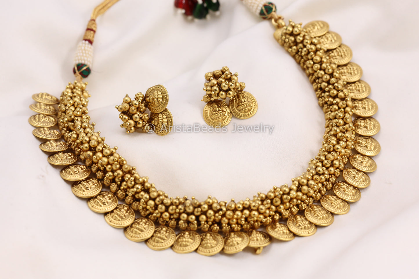 Lakshmi Coin Necklace Set