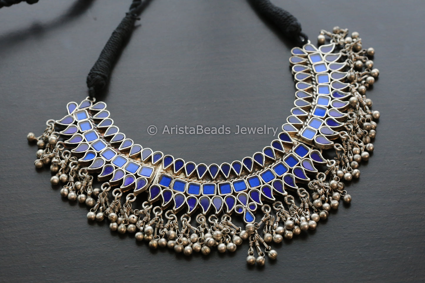 Real Glass Hasli Necklace