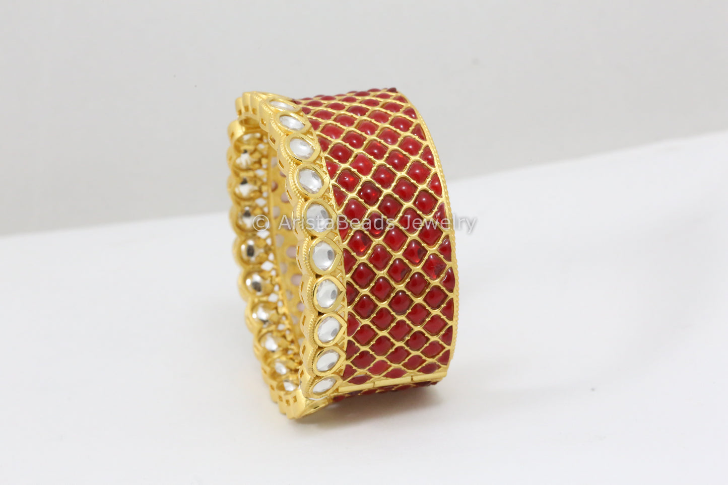 Designer Polki Kundan Kada