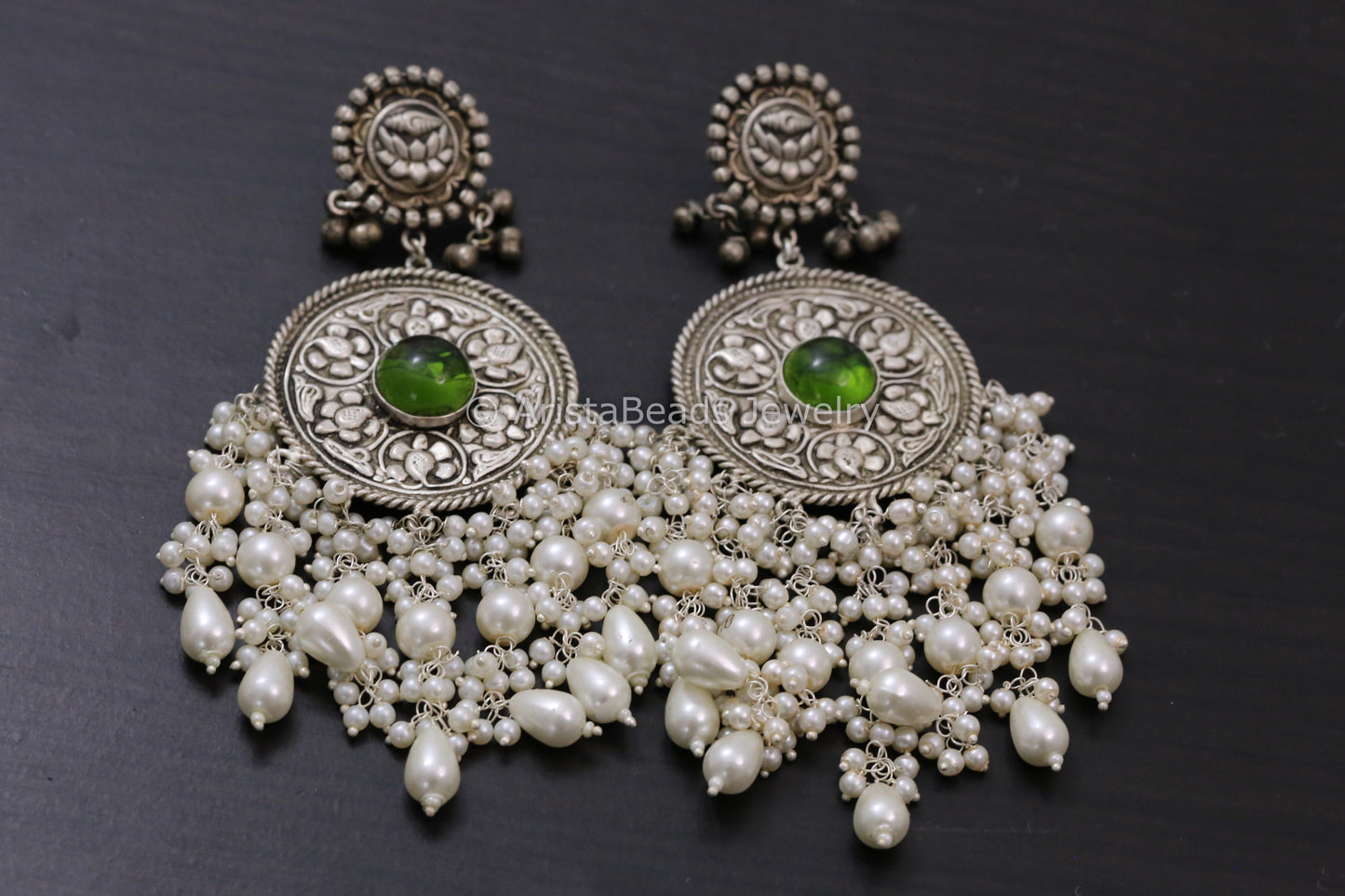 Long 925 Silver Polish Earrings