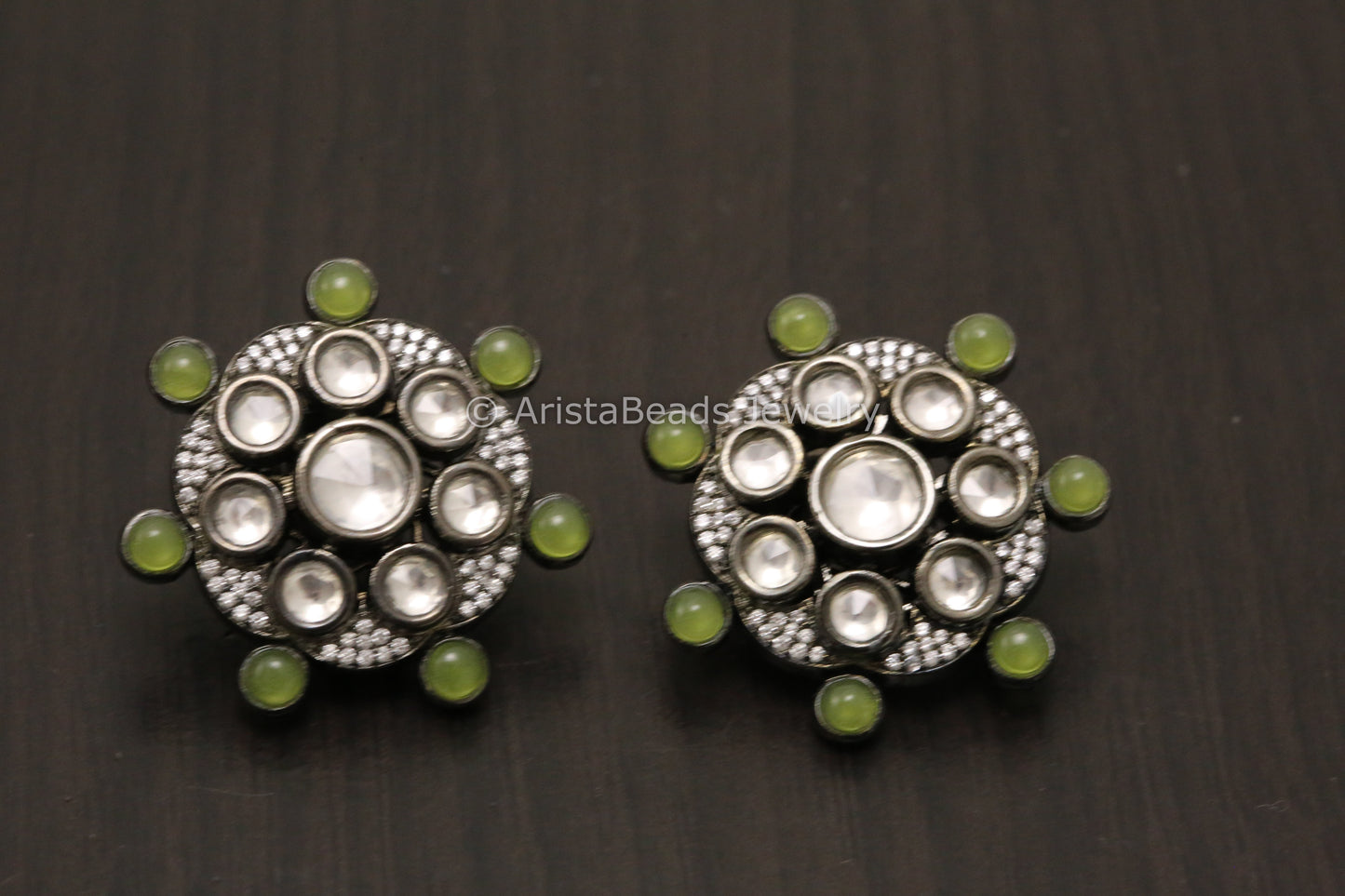 Victorian Green Studs