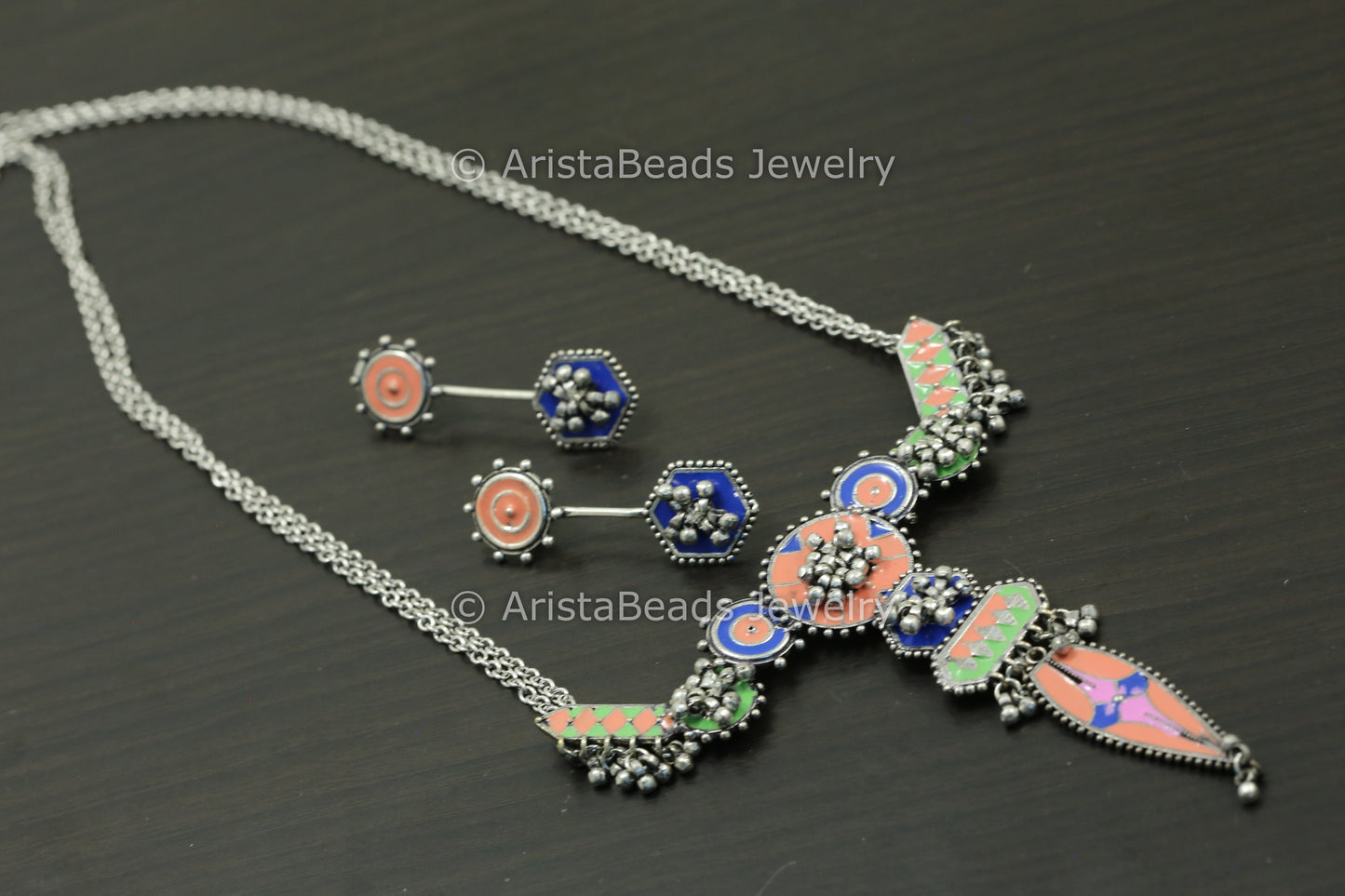 Enamel Necklace Sets - Style 2