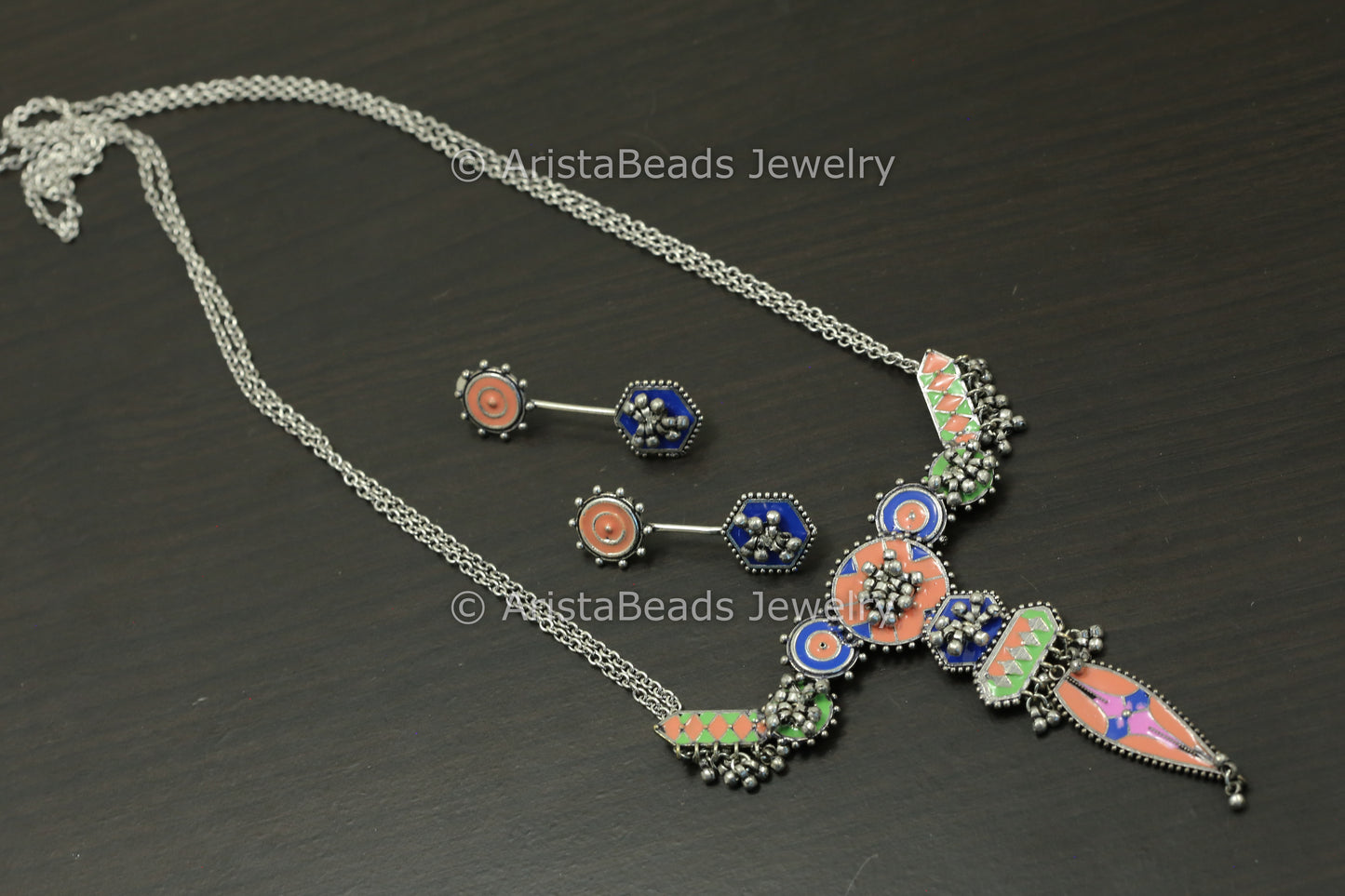 Enamel Necklace Sets - Style 2