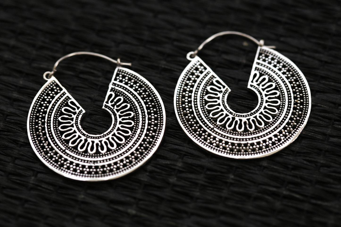 Tribal Brass Earrings