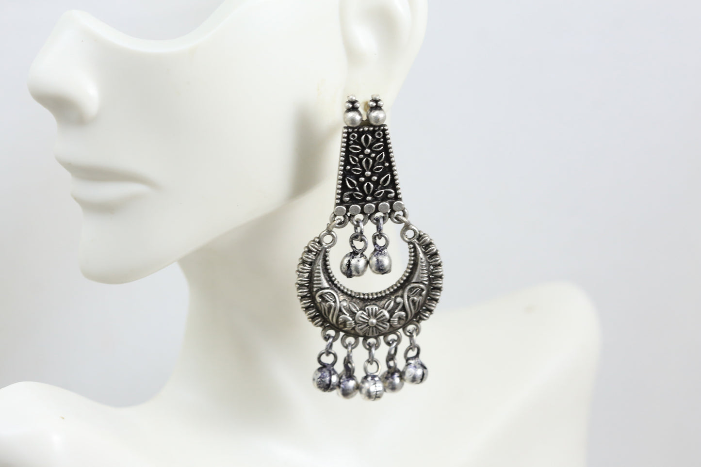 Silver Look A Like Earrings