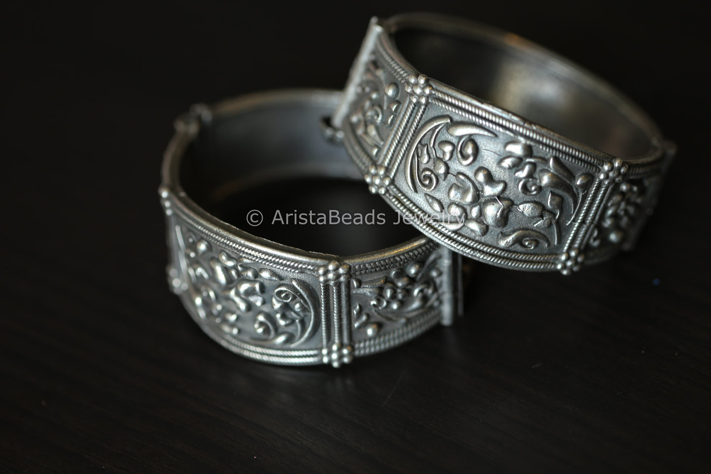 Silver Look Patla Bangle (openable)