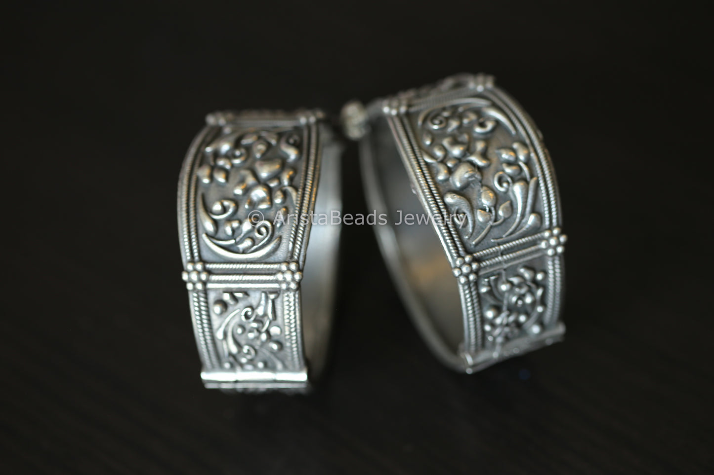 Silver Look Patla Bangle (openable)