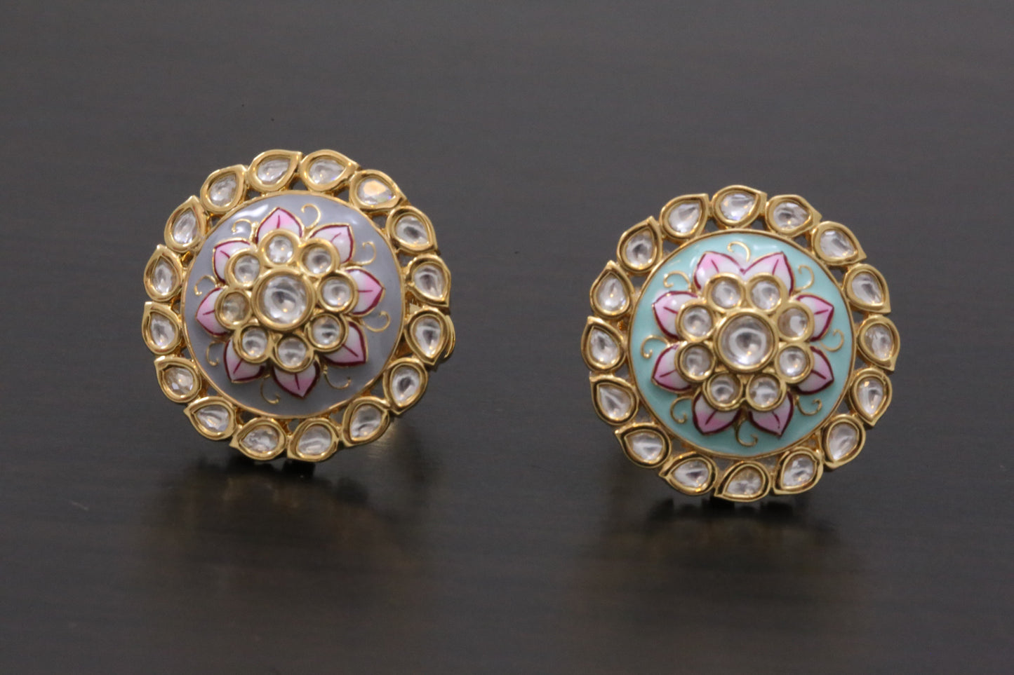 Kundan Ring (Adjustable)