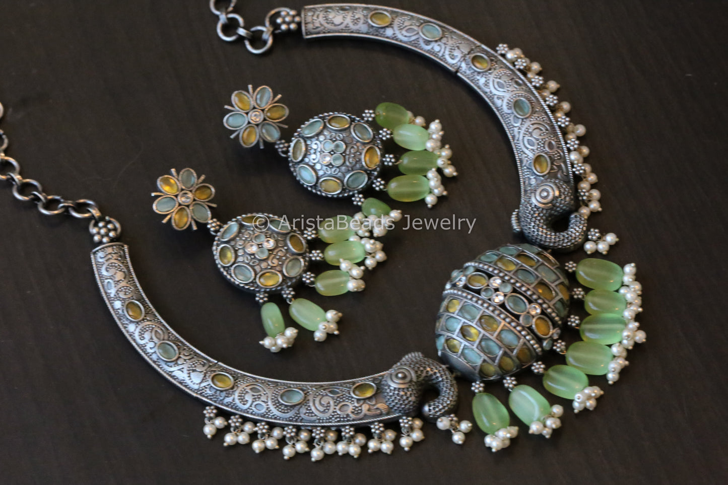 Yellow & Mint Hasli Set