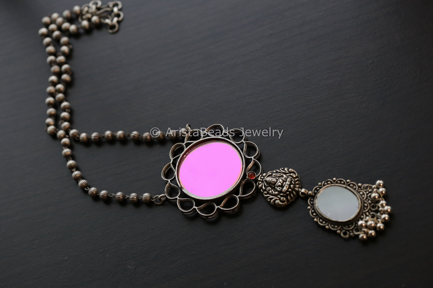 Glass Pendant Necklace