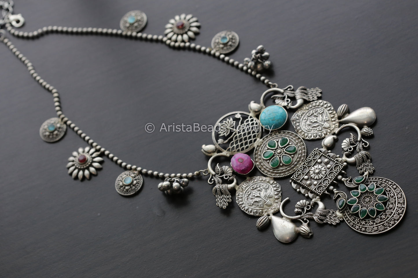 Extra Large Fusion Pendant Necklace